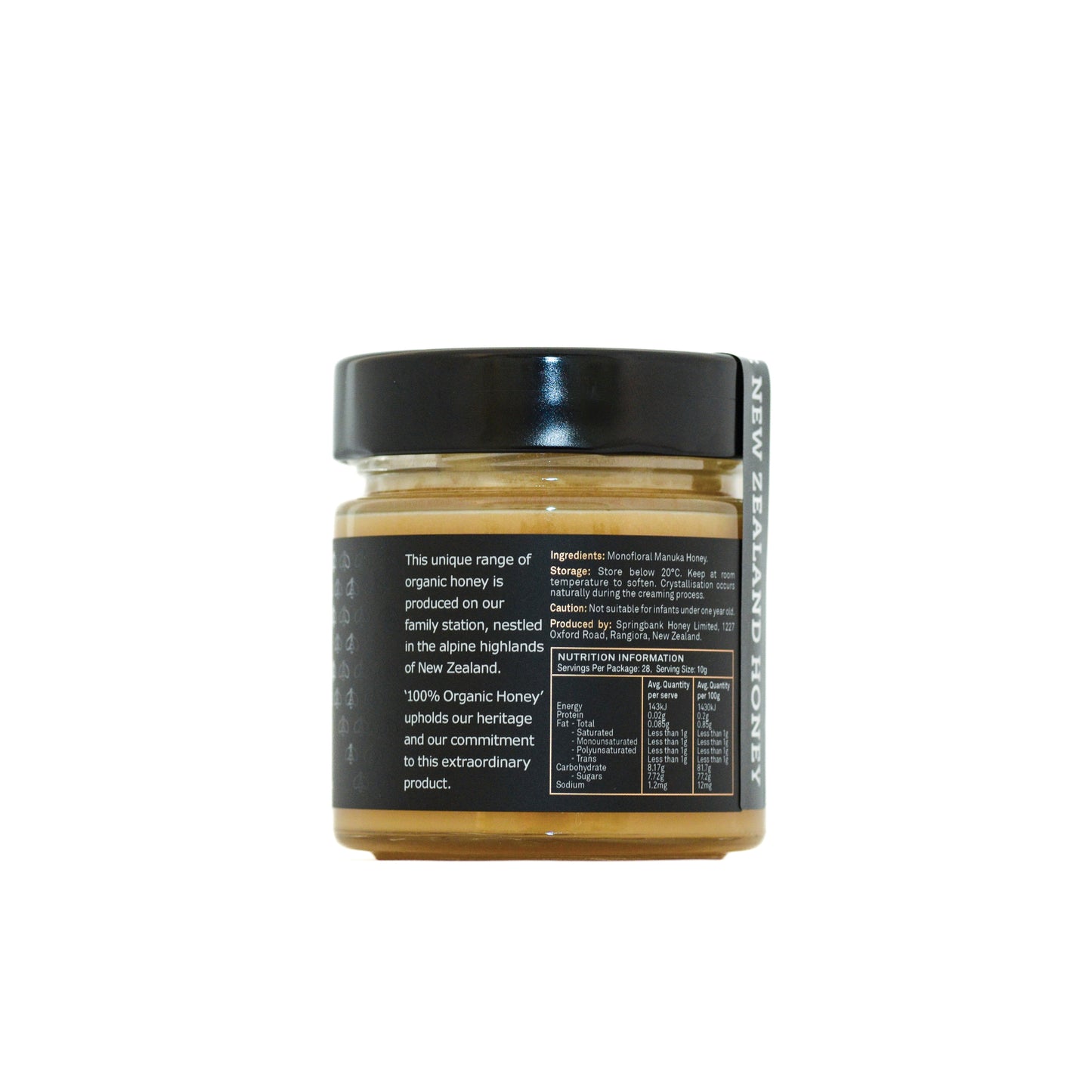 300 + MGO MANUKA | 10oz - Springbank Honey