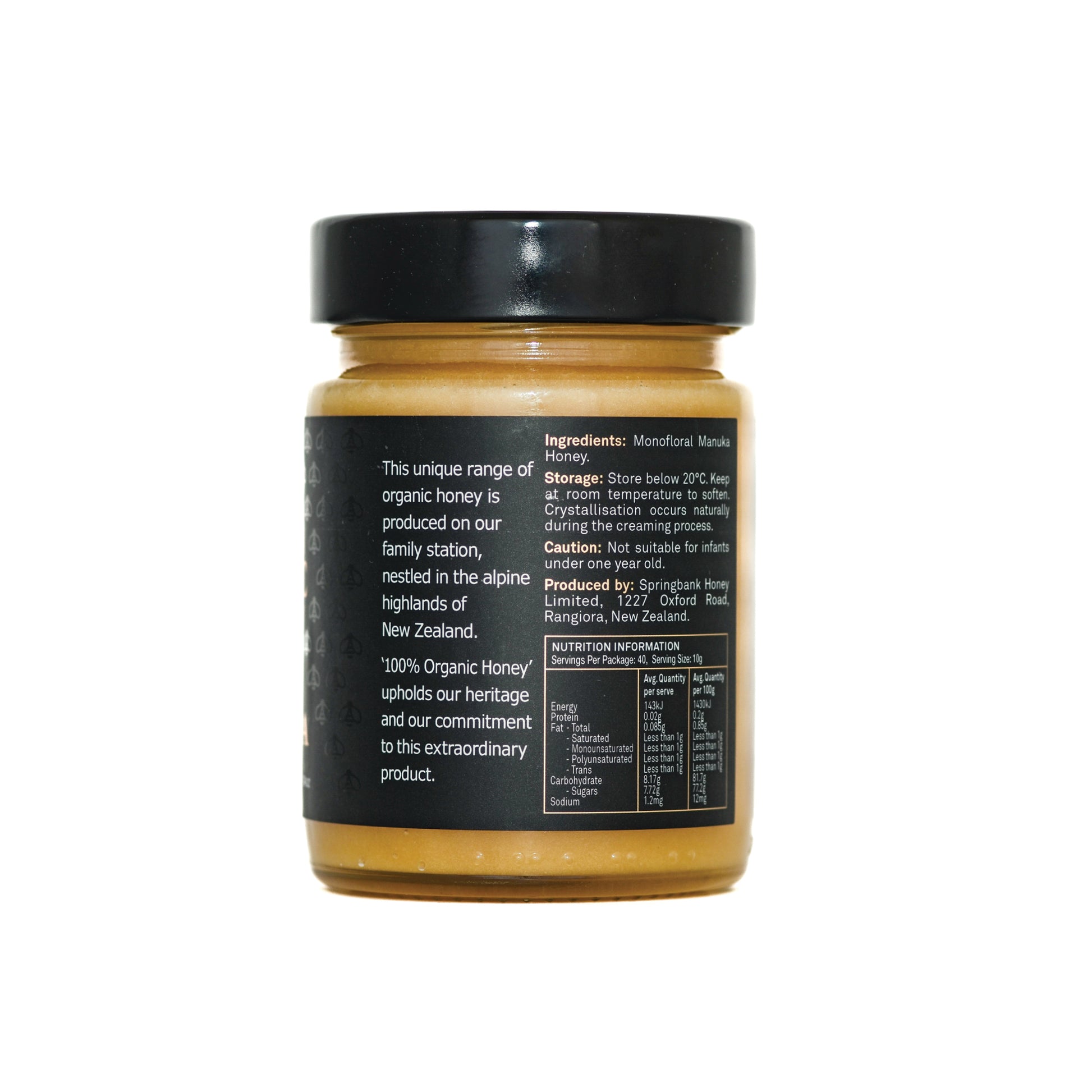 300 + MGO MANUKA | 14oz - Springbank Honey