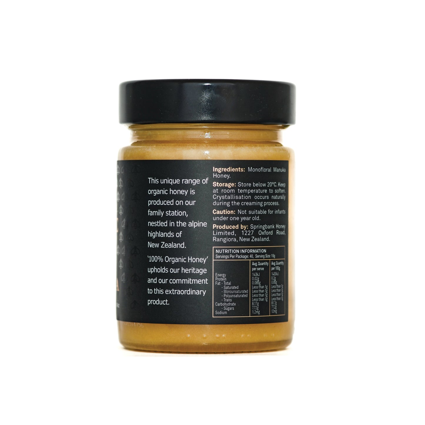 400 + MGO MANUKA | 14oz - Springbank Honey