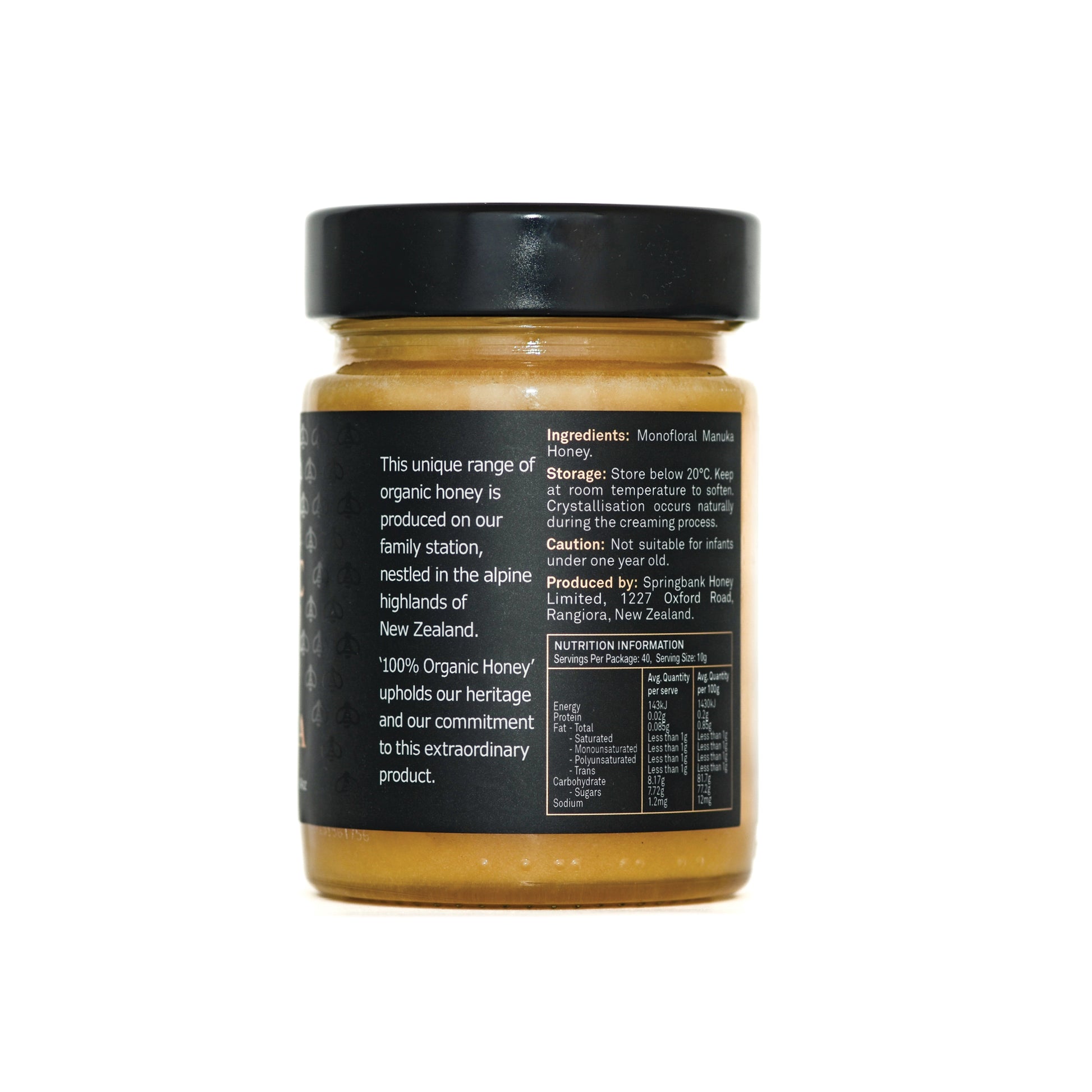 400 + MGO MANUKA | 14oz - Springbank Honey