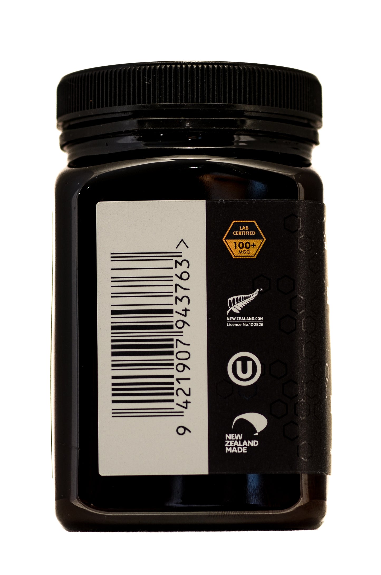 100 MGO Manuka Honey 18oz Square Jar - Springbank Honey