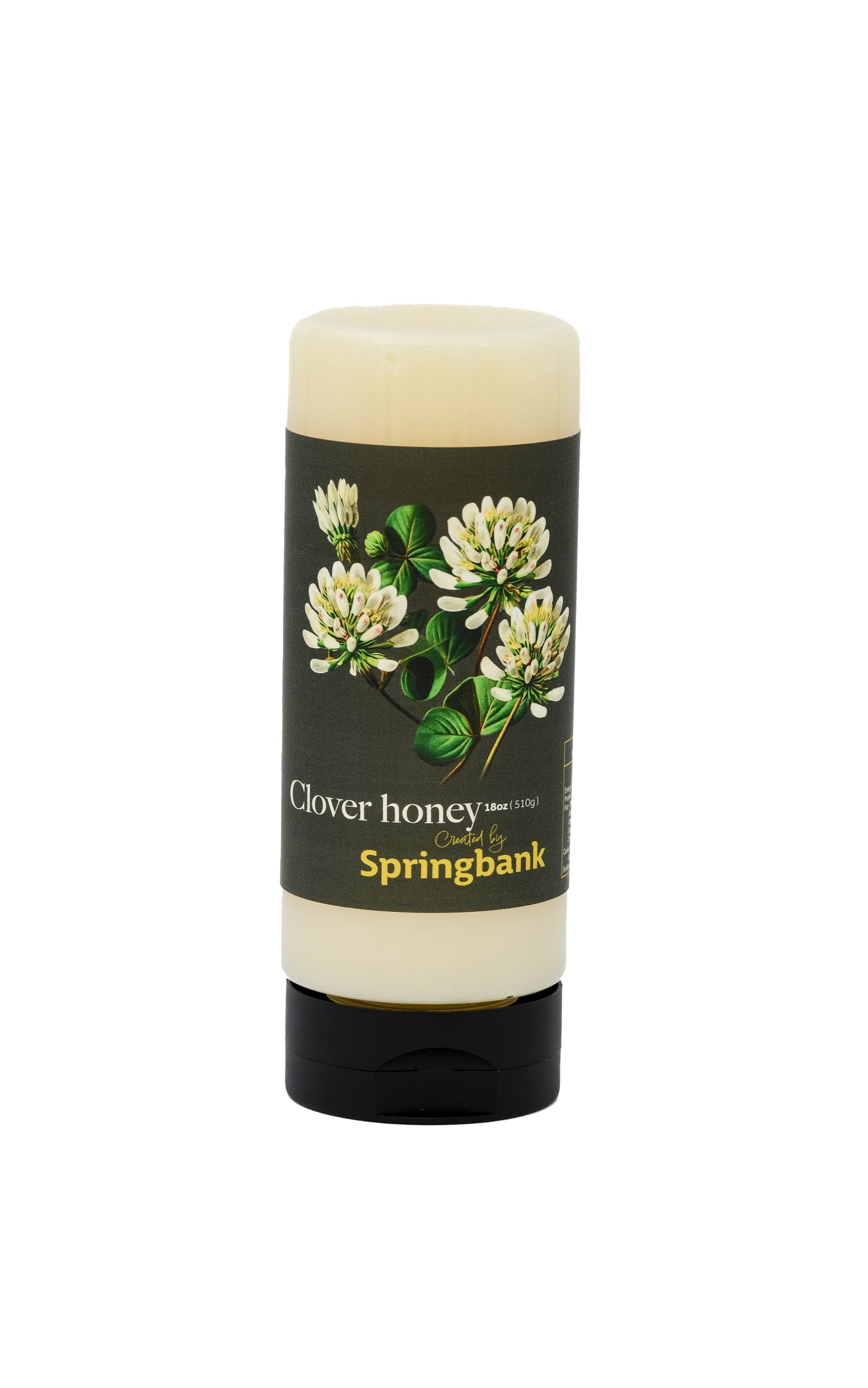 Clover Honey 18oz - Springbank Honey