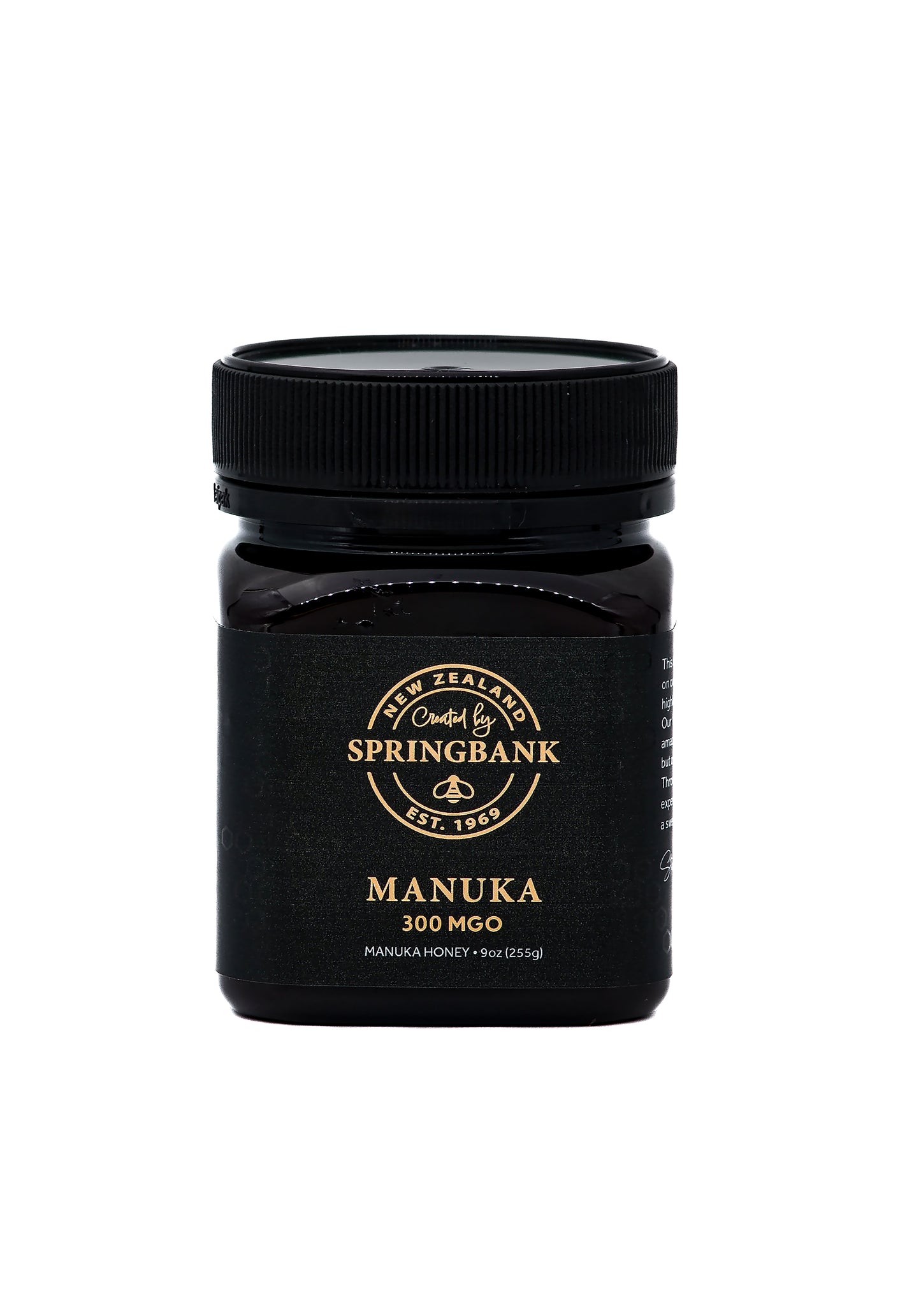300 MGO Manuka Honey 9oz Square Jar