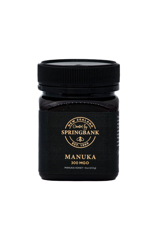 300 MGO Manuka Honey 9oz Square Jar