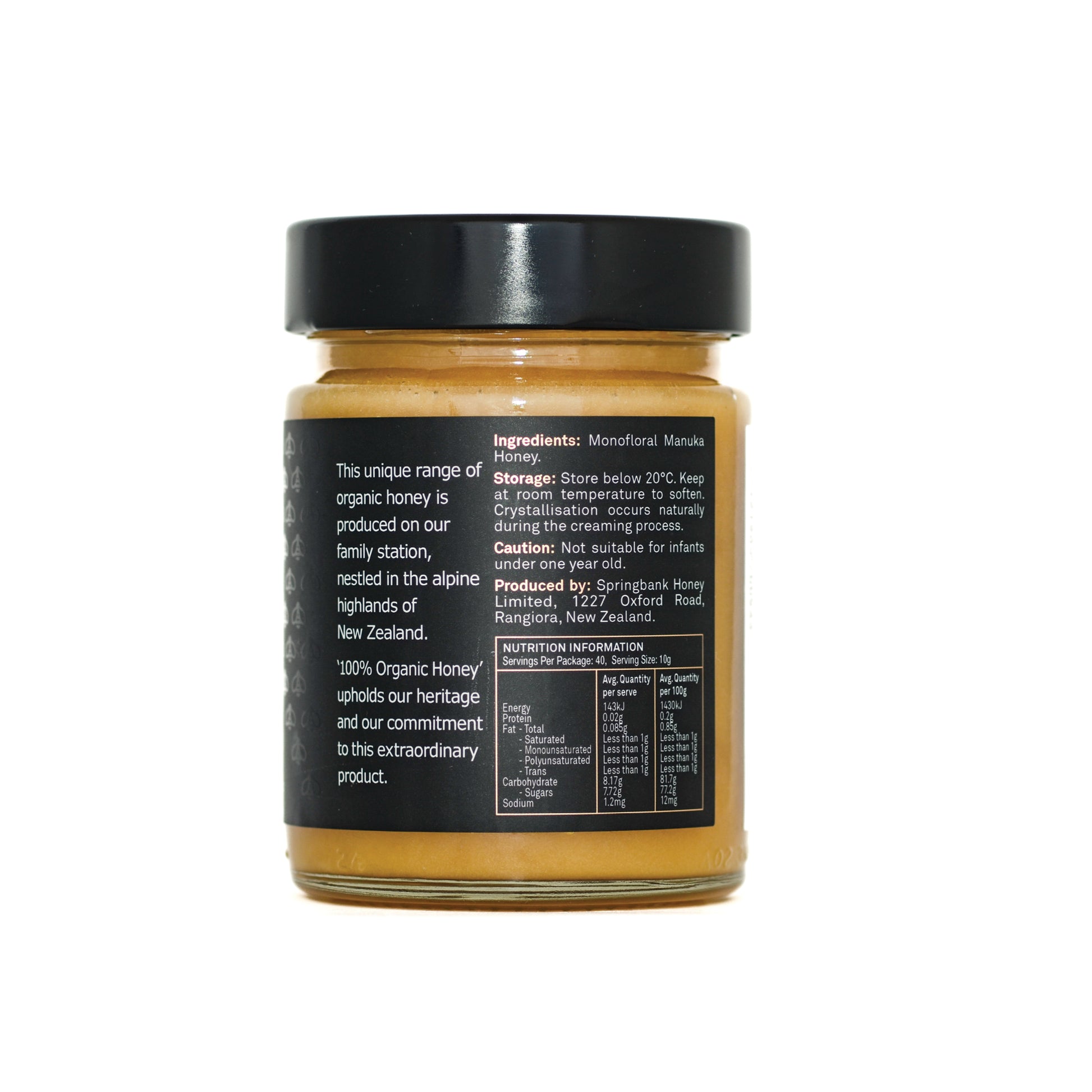 500 + MGO MANUKA | 14oz - Springbank Honey